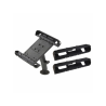 Surface mount for 10 inch tablets - (1 inch), round base plate (AMPS), long connecting arm