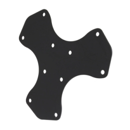 Metall-Basis für Triple-Saugfuss - im Polybeutel
