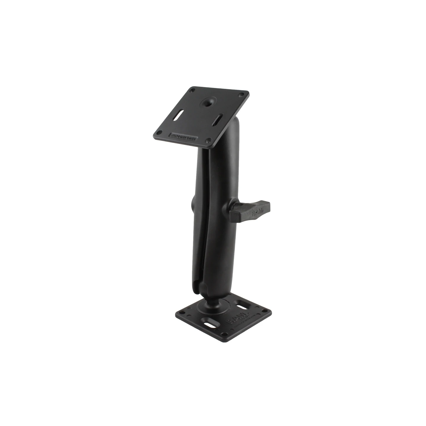 Aufbau-Set - 2x VESA-Platte (75x75 mm Lochraster), langer Verbindungsarm