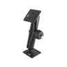 Assembly set - 2x VESA plate (75x75 mm hole pattern), long connecting arm with safety lock