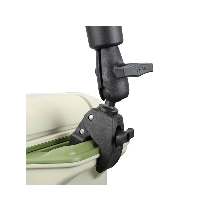 Flute holder for fishing rods - (1.5 inch), Tough-Claw medium (diameter 25.4-40.6 mm)