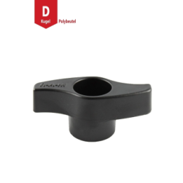 Metall-Drehverschluss (95 mm) für  (2,25 Zoll) Verbindungsarme - ohne Zubehör