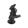 Assembly set - round base plate (AMPS), short connecting arm, diamond base plate (trapezoid)