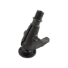 Assembly set - round base plate (AMPS), short connecting arm with 1-14 inch thread