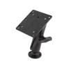 Assembly set - round base plate (AMPS), centre connecting arm, VESA plate (75x75 and 100x100 mm hole pattern)