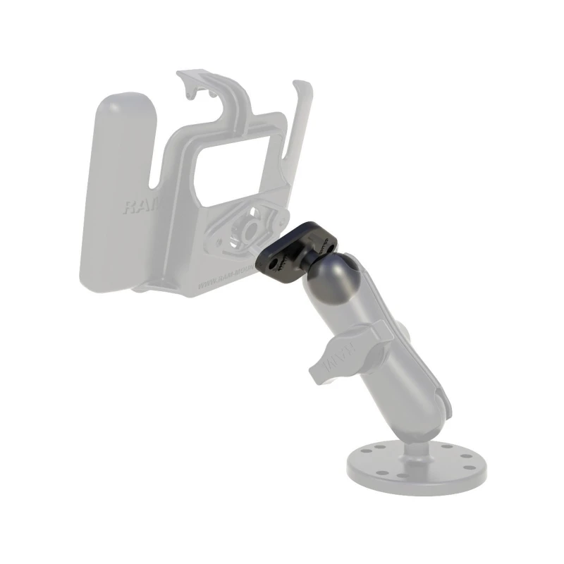 RAM Mounts Diamond-Basisplatte (Trapez) - B-Kugel (1 Zoll), 2-Loch AMPS-Lochraster
