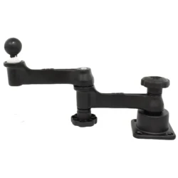 Doppel-Schwenkarm mit  (1,5 Zoll) - Horizontal-Basis
