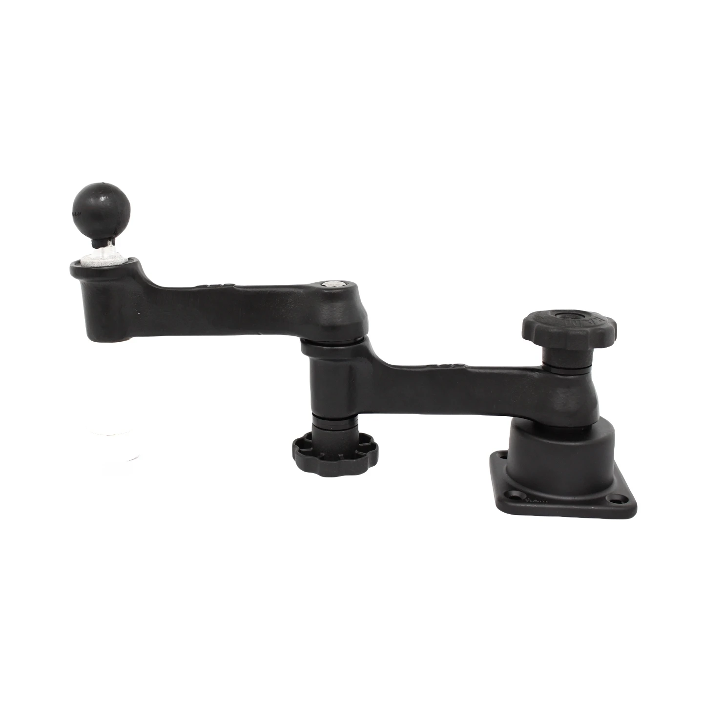 Doppel-Schwenkarm mit  (1,5 Zoll) - Horizontal-Basis