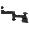 Double swivel arm with (1.5 inch) horizontal base