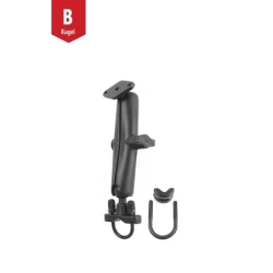 Lenker-Set -  (1 Zoll), Rohr-Klemme, langer Verbindungsarm, Diamond-Basisplatte (Trapez)