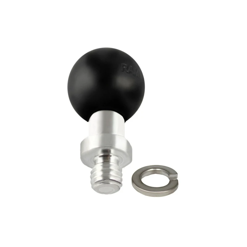 Aufbau-Set -  (1 Zoll), runde Basisplatte (AMPS), mittlerer Verbindungsarm, Kugel mit 3/8"-16 Gewinde