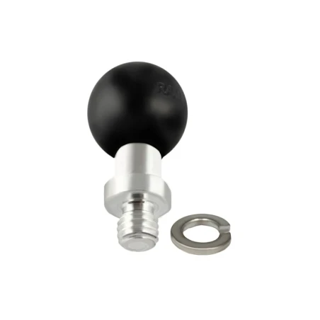 Aufbau-Set -  (1 Zoll), runde Basisplatte (AMPS), mittlerer Verbindungsarm, Kugel mit 3/8"-16 Gewinde