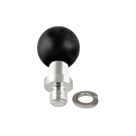Aufbau-Set -  (1 Zoll), runde Basisplatte (AMPS), mittlerer Verbindungsarm, Kugel mit 3/8"-16 Gewinde