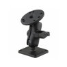 Mounting set - (1 inch), rectangular base plate, short connecting arm, round base plate (AMPS)