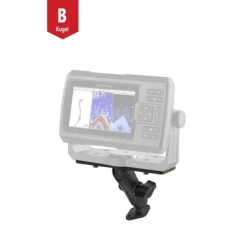 Aufbau-Set -  (1 Zoll), Diamond-Basisplatte (Trapez), mittlerer Verbindungsarm, Universal-Adapterplatte