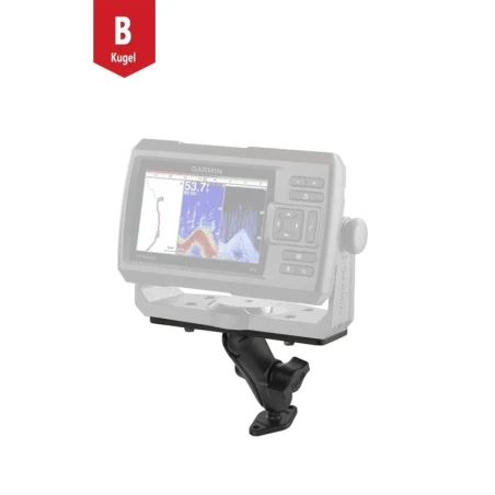 Aufbau-Set -  (1 Zoll), Diamond-Basisplatte (Trapez), mittlerer Verbindungsarm, Universal-Adapterplatte