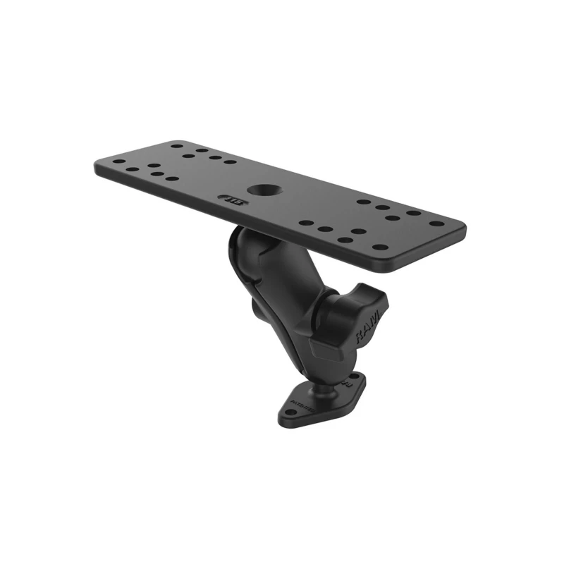 Aufbau-Set -  (1 Zoll), Diamond-Basisplatte (Trapez), mittlerer Verbindungsarm, Universal-Adapterplatte
