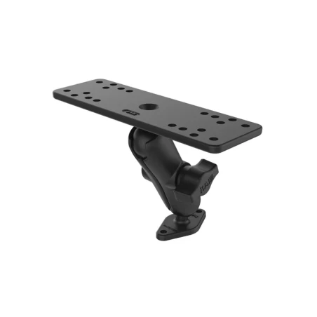 Aufbau-Set -  (1 Zoll), Diamond-Basisplatte (Trapez), mittlerer Verbindungsarm, Universal-Adapterplatte