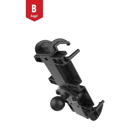 Quick-Grip™ XL Universal Halteschale für große Smartphones - mit Diamond-Basisplatte (Trapez),  (1 Zoll), Schrauben-Set
