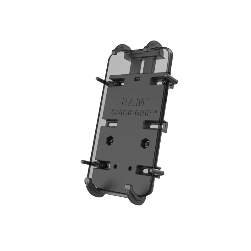 Quick-Grip™ XL Universal Halteschale für große Smartphones - mit Diamond-Basisplatte (Trapez),  (1 Zoll), Schrauben-Set