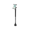 Stand suction base with universal X-Grip clamp for large smartphones (phablets) - Suction base, plastic tube (approx. 450 mm)