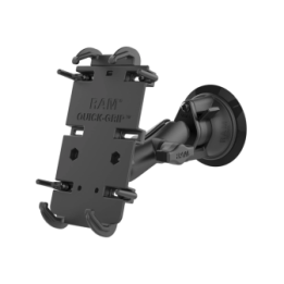 Quick-Grip Universal Saugfuss-Halterung für elektronische Geräte -  (1 Zoll), mittlerer Verbindungsarm