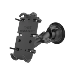 Quick-Grip Universal Saugfuss-Halterung für elektronische Geräte -  (1 Zoll), mittlerer Verbindungsarm