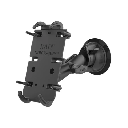 Quick-Grip Universal Saugfuss-Halterung für elektronische Geräte -  (1 Zoll), mittlerer Verbindungsarm