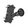 Quick-Grip universal suction cup mount for electronic devices - (1 inch), centre connection arm