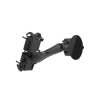 Quick-Grip universal suction cup holder for electronic devices - (1 inch), long connecting arm