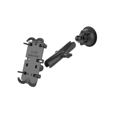 Quick-Grip Universal Saugfuss-Halterung für elektronische Geräte -  (1 Zoll), langer Verbindungsarm