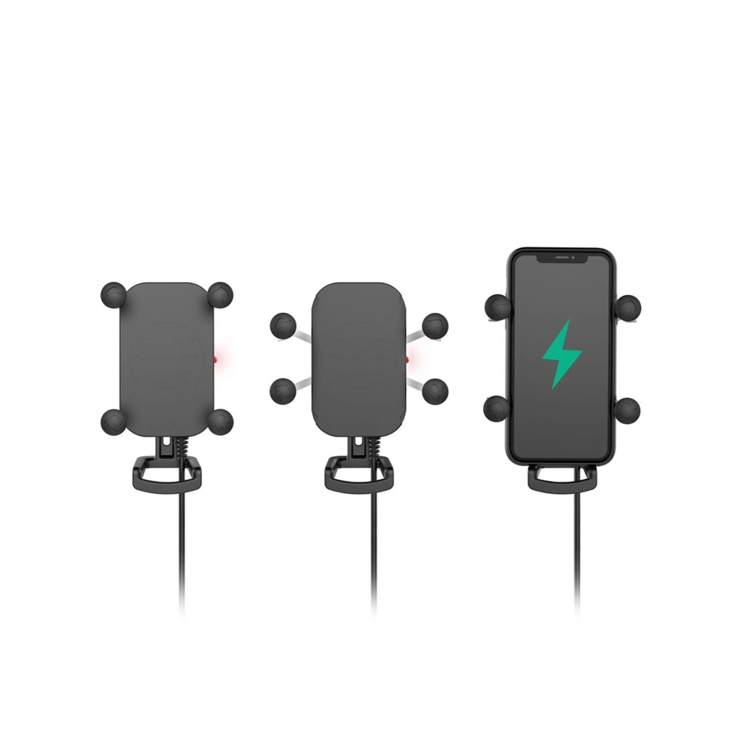 Tough-Charge X-Grip Saugfuss-Halterung für Smartphones mit Ladefunktion -  (1 Zoll)