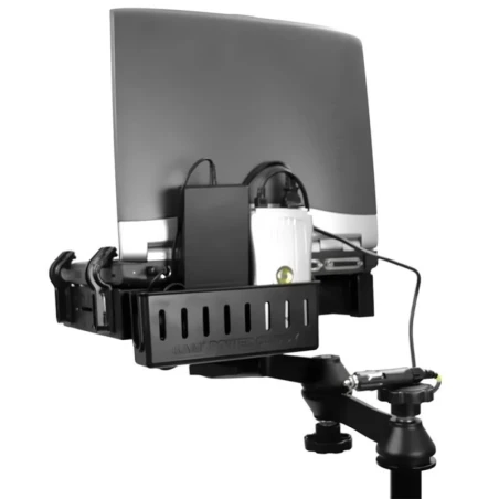 Kabel-/Netzteilfach für Tough-Tray Universal Laptop-Halter - mit Schrauben-Set