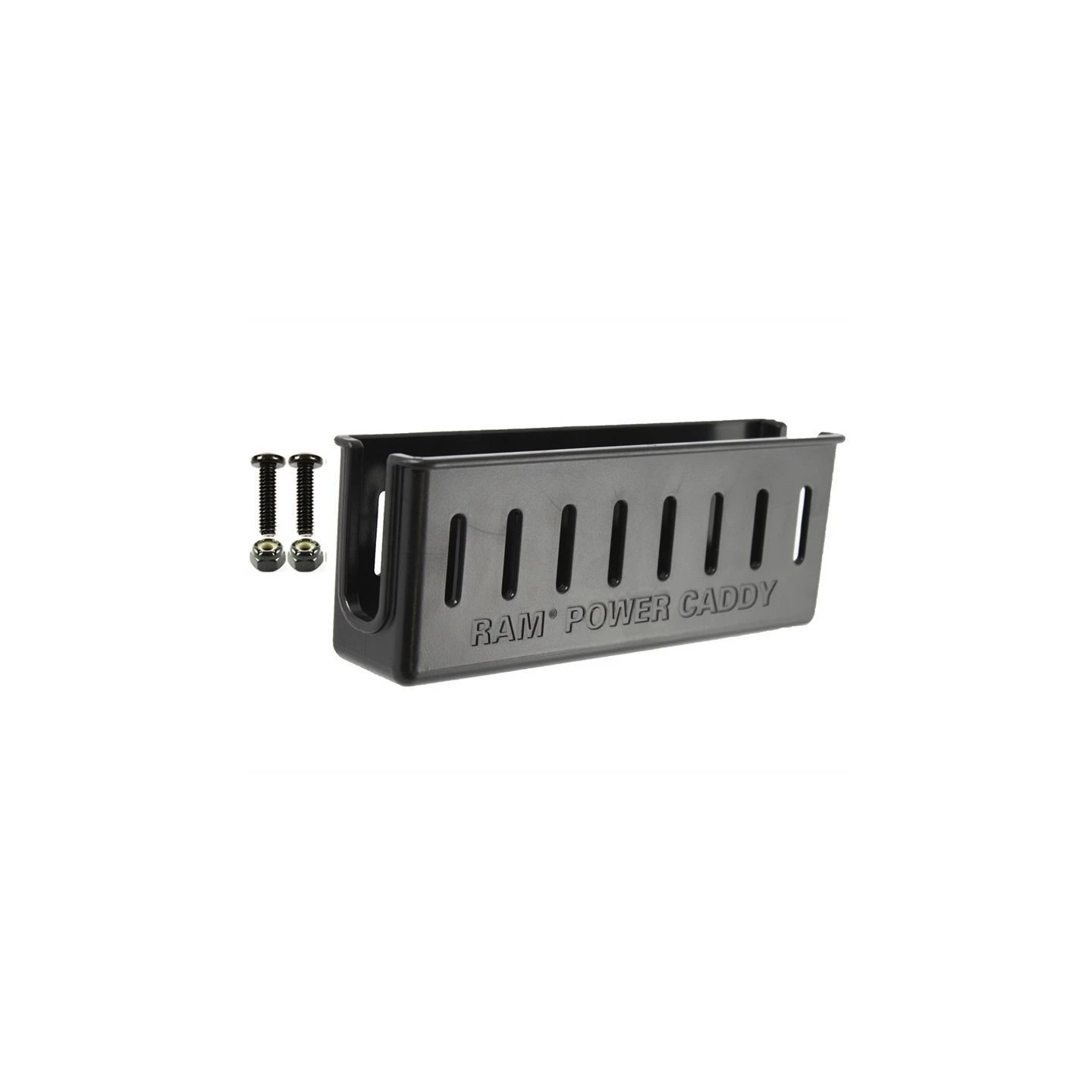 Kabel-/Netzteilfach für Tough-Tray Universal Laptop-Halter - mit Schrauben-Set
