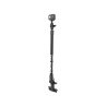 Tough-Pole GoPro camera mount for Tough-Track rails - (1 inch), total length approx. 600 mm, double T-slot base