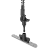 Tough-Pole GoPro camera mount for Tough-Track rails - (1 inch), total length approx. 500 mm, track node base