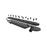 Tough-Track rail for Jeep JL/Gladiator (2018-2019) - 12 inch rail (304.8 mm), incl. mounting material