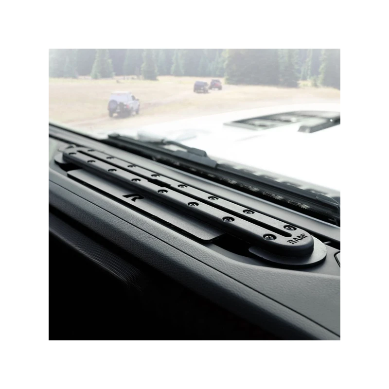 Tough-Track Schiene für Jeep JL/Gladiator (2018-2019) - 12 Zoll Schiene (304,8 mm), inkl. Montage-Material