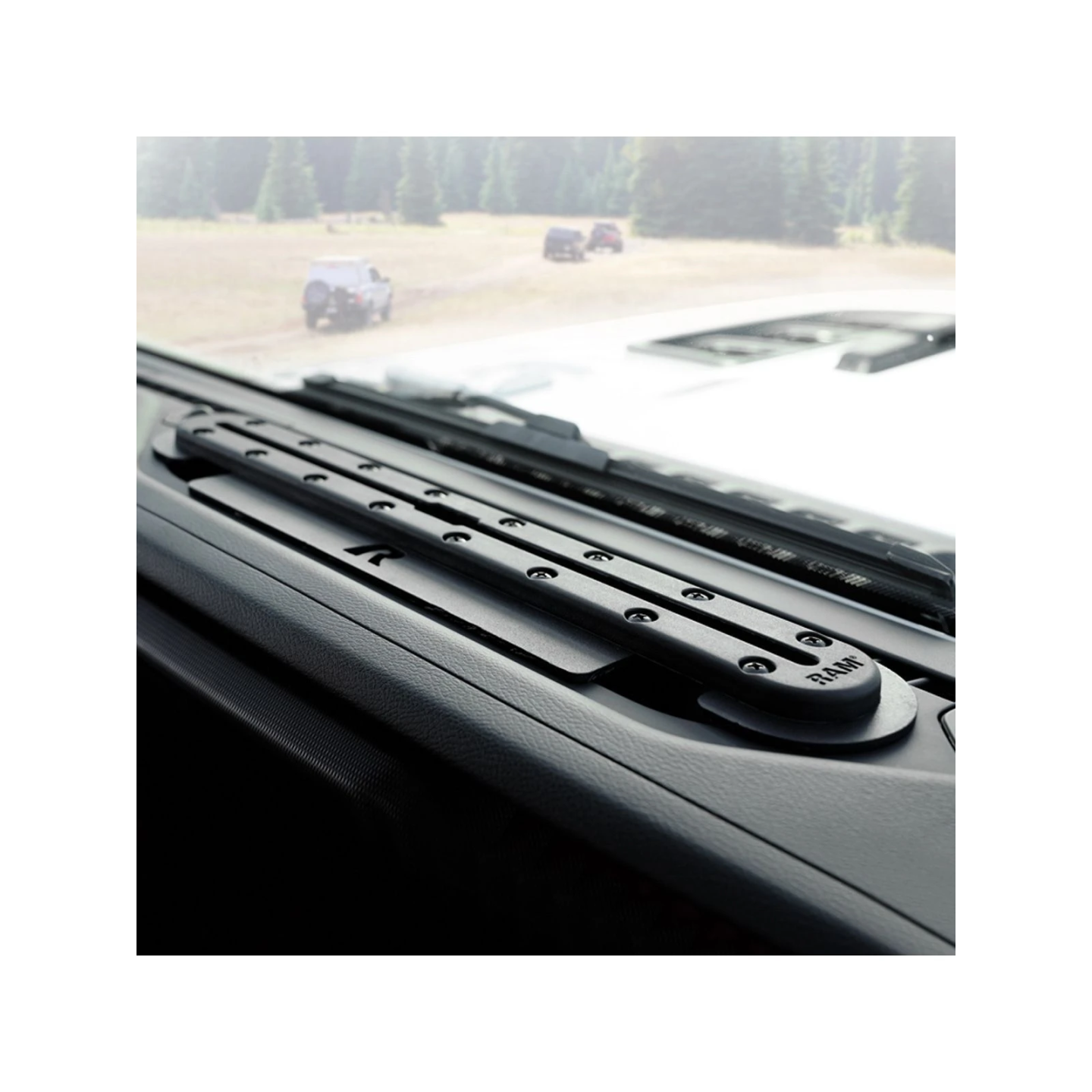 Tough-Track Schiene für Jeep JL/Gladiator (2018-2019) - 12 Zoll Schiene (304,8 mm), inkl. Montage-Material