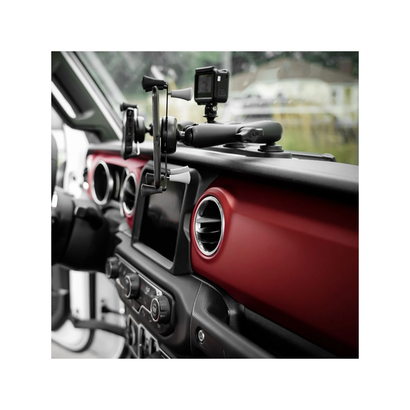 Tough-Track Schiene für Jeep JL/Gladiator (2018-2019) - 12 Zoll Schiene (304,8 mm), inkl. Montage-Material