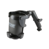 Tough-Track cup holder Level Cup XL (long) - with Tough-Track base, (1 inch)