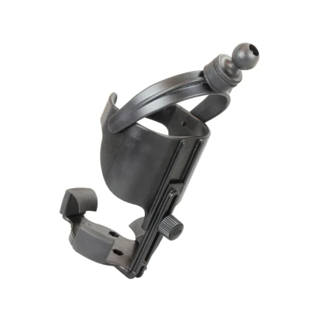 Tough-Track Getränkehalterung Level Cup XL (lang) - mit Tough-Track Basis,  (1 Zoll)