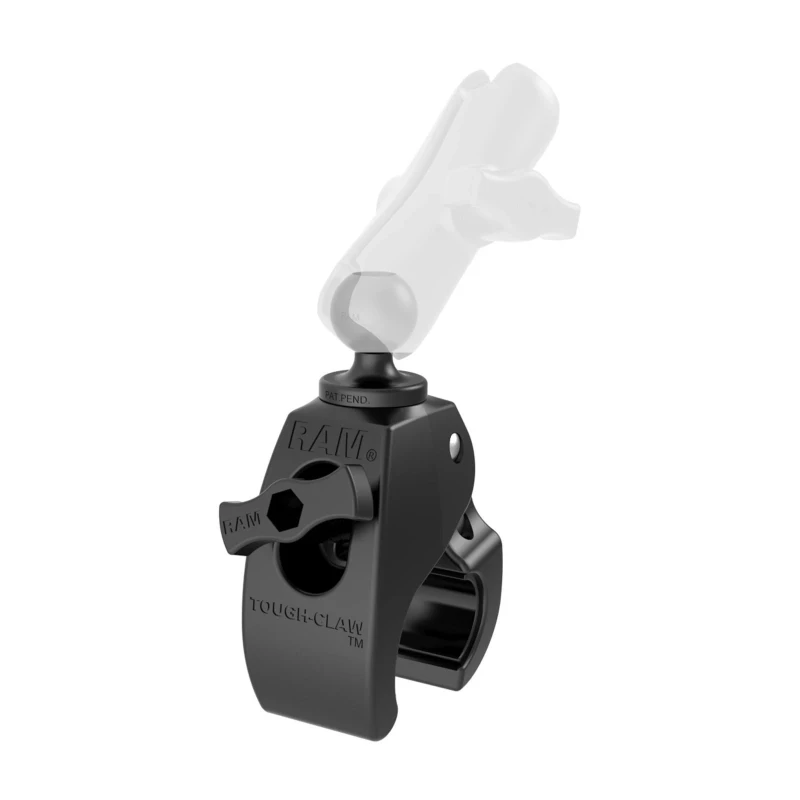 Tough-Claw retaining clamp (medium) with locking screw - (1 inch), diameter 25.4-40.6 mm