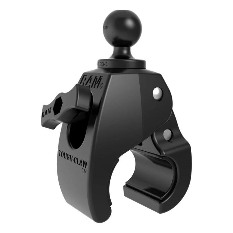 Tough-Claw retaining clamp (medium) with locking screw - (1 inch), diameter 25.4-40.6 mm