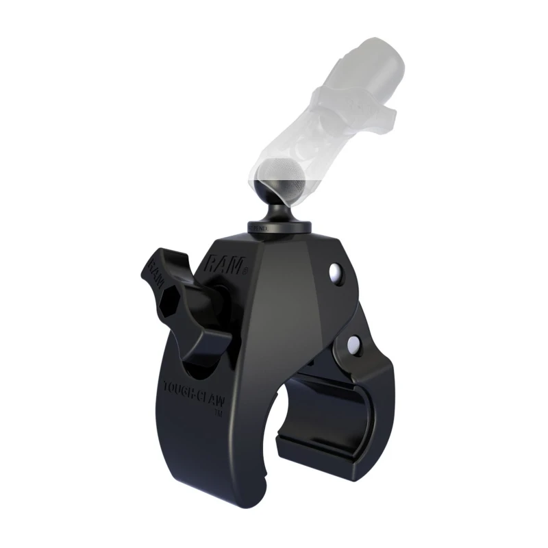 Tough-Claw retaining clamp (large) with locking screw - (1 inch), diameter 25.4-55.9 mm