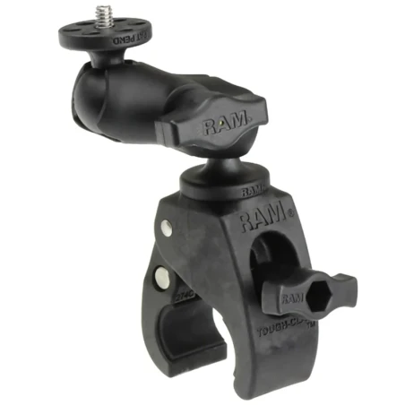 Tough-Claw Kamerahalterung mit 1/4"-20 Gewindestift -  (1 Zoll), Tough-Claw klein (Durchmesser 15,9-29,0 mm)