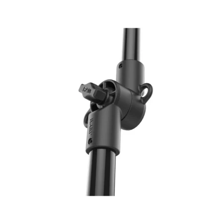 Tough-Pole GoPro set for Tough-Track rails - (1 inch), total length approx. 120 cm, adjustable, double T-slot base