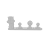 Tough-Track rail - Composite - Inner rail length 228.6 mm (9 inches)