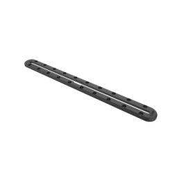 Tough-Track Schiene - Verbundstoff - Innere Schienenlänge 406,4 mm (16 Zoll)