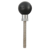 Base ball with 1/4 inch-20 grub screw - (1 inch)